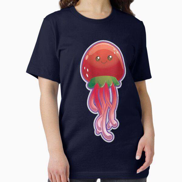 Cute Strawberry Jellyfish