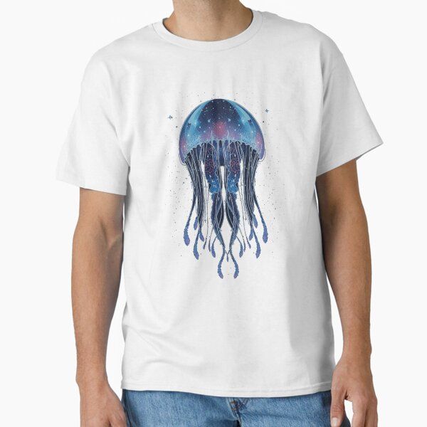 Bioluminescent Jellyfish (Cosmos Style)