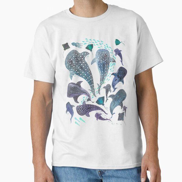 Whale Shark, Ray & Sea Creature Play Print
