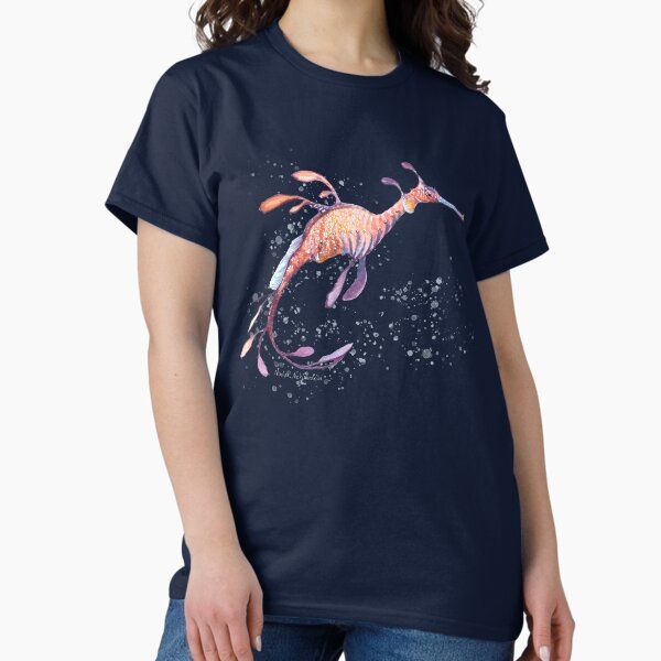 Weedy Sea Dragon illustration by Nadya Neklioudova
